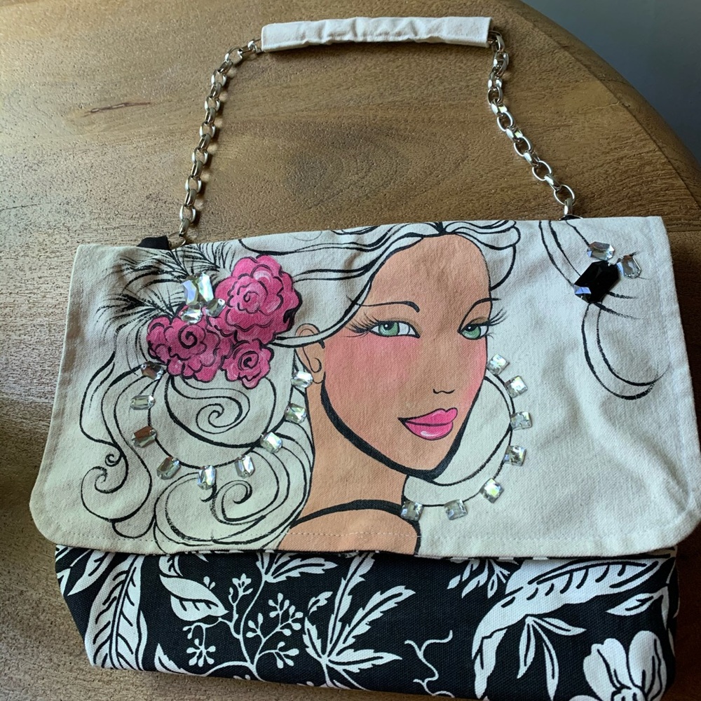 Pink Bow Lady Purse